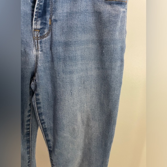 Old Navy Kicker Boot-Cut Jeans Womens 6 Short Blue Mid-Rise Stretch Denim Y2K - Picture 7 of 13